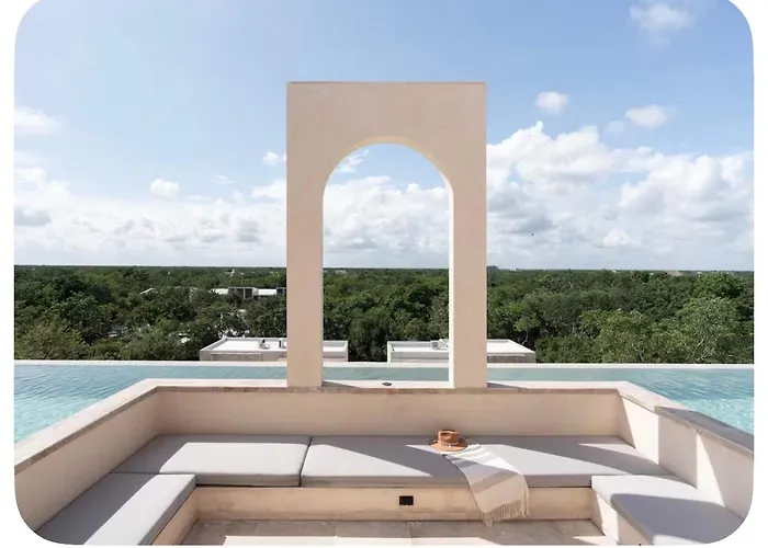 Jungle Penthouse With Private Rooftop Pool * Tulum
