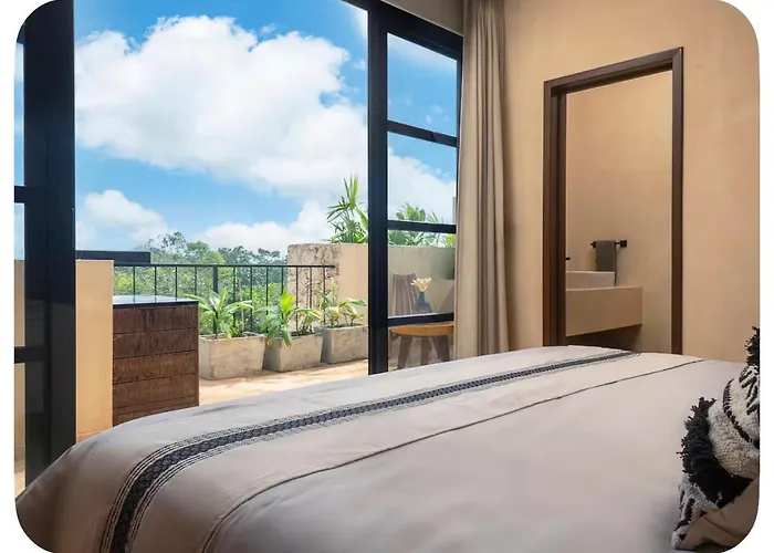 Jungle Penthouse With Private Rooftop Pool * Tulum