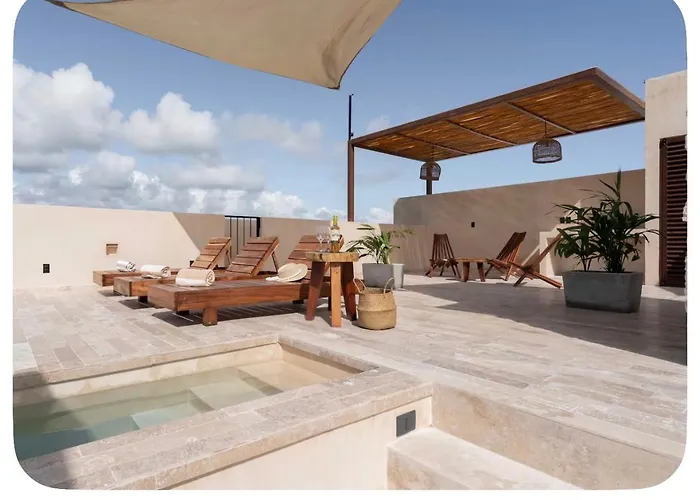 Jungle Penthouse With Private Rooftop Pool Apartment